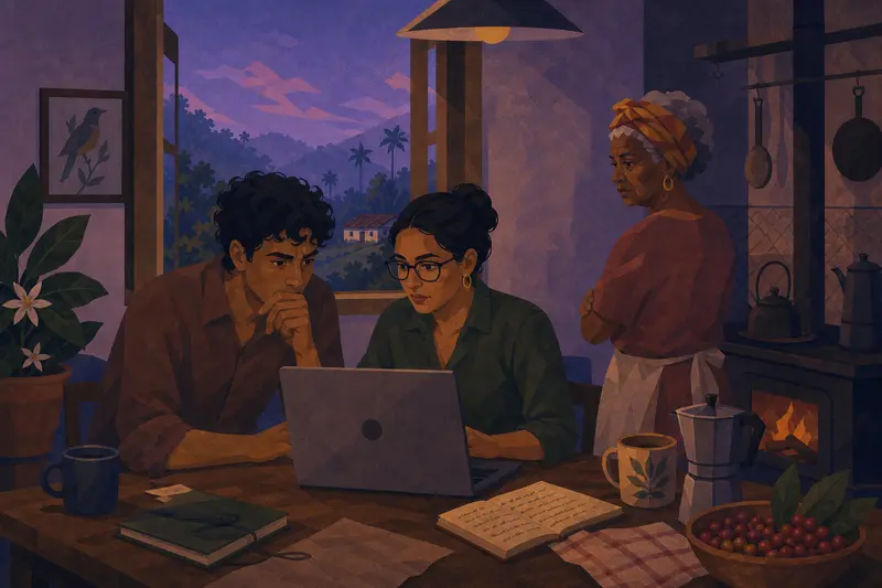 Cover illustration for The Lullaby That Opened Nothing, B2 Spanish story