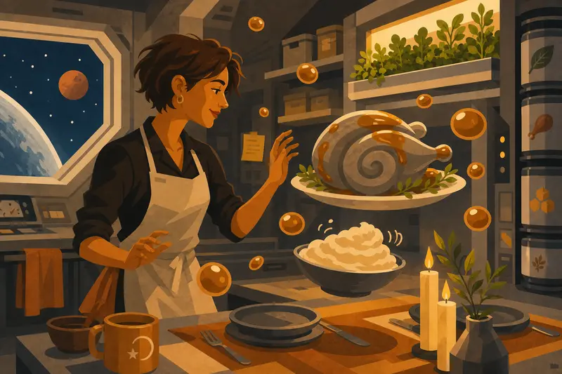 Cover illustration for The Ugliest Turkey in the Solar System, B1 Spanish story