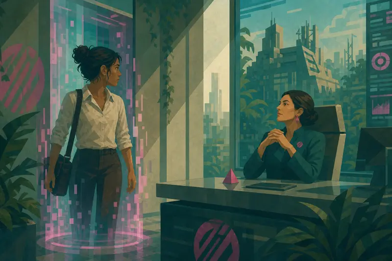 Cover illustration for Signal at Dawn, B1 Spanish story