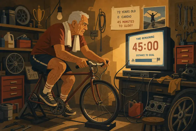 Cover illustration for The Last Forty-Five Minutes, B1 Spanish story