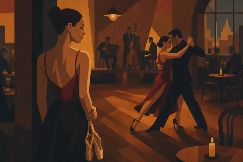 Cover illustration for The Architecture of Surrender, C1 Spanish story