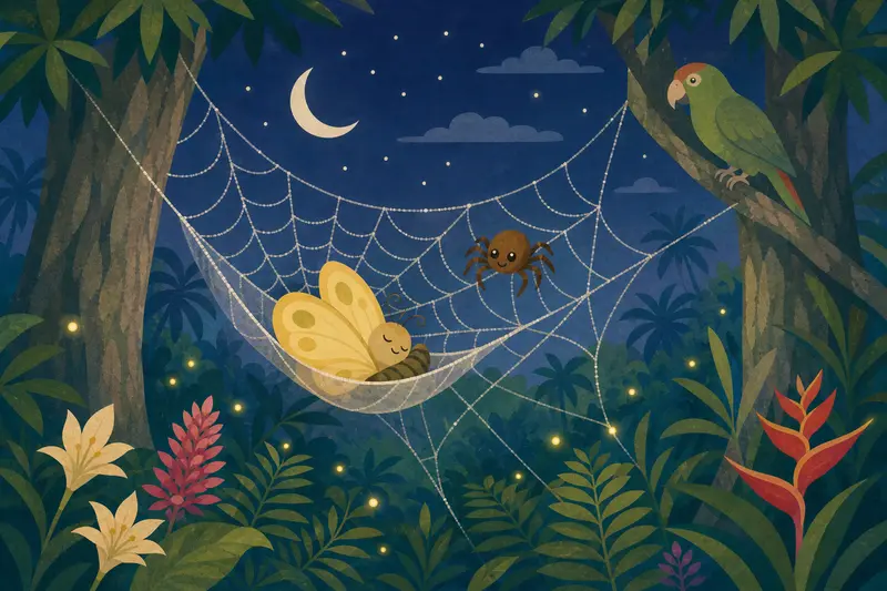 Cover illustration for A Bed for Domingo, A0 Spanish story