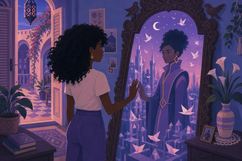 Cover illustration for Grandmother's Other Half, B1 Spanish story