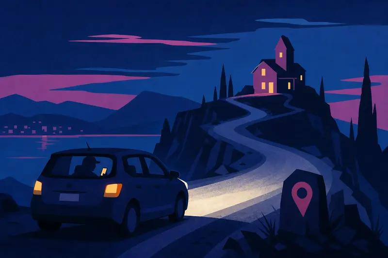 Cover illustration for The Last Delivery, B1 Spanish story