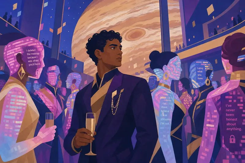Cover illustration for The Skin That Speaks, C1 Spanish story