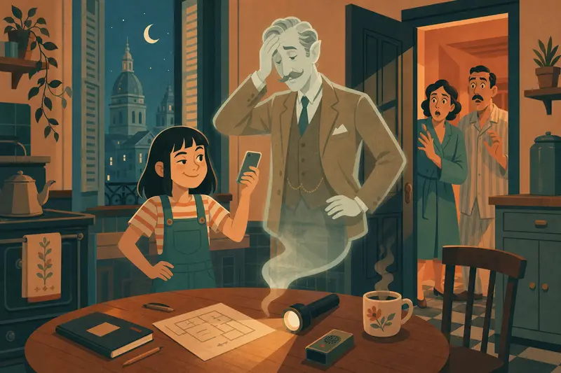 Cover illustration for Operation Midnight Tango, A2 Spanish story