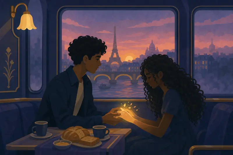 Cover illustration for Bread, Coffee, and the Sun, A1 Spanish story