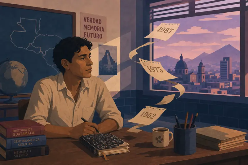 Cover illustration for The Notebook Between Decades, B2 Spanish story