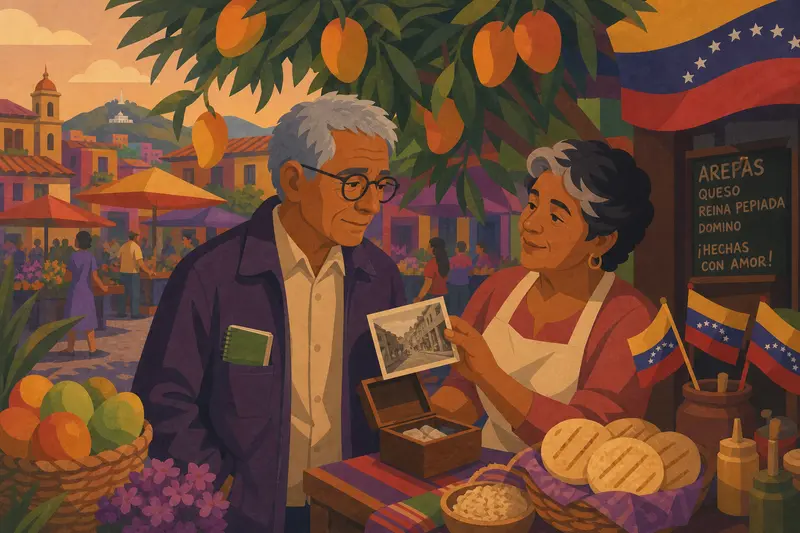 Cover illustration for The House with the Mango Tree, A1 Spanish story