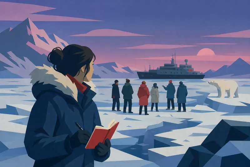 Cover illustration for The Plot Thickens on Ice, C1 Spanish story