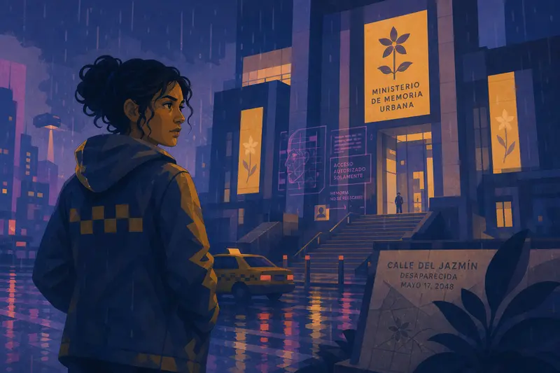 Cover illustration for The Phase Key, A2 Spanish story