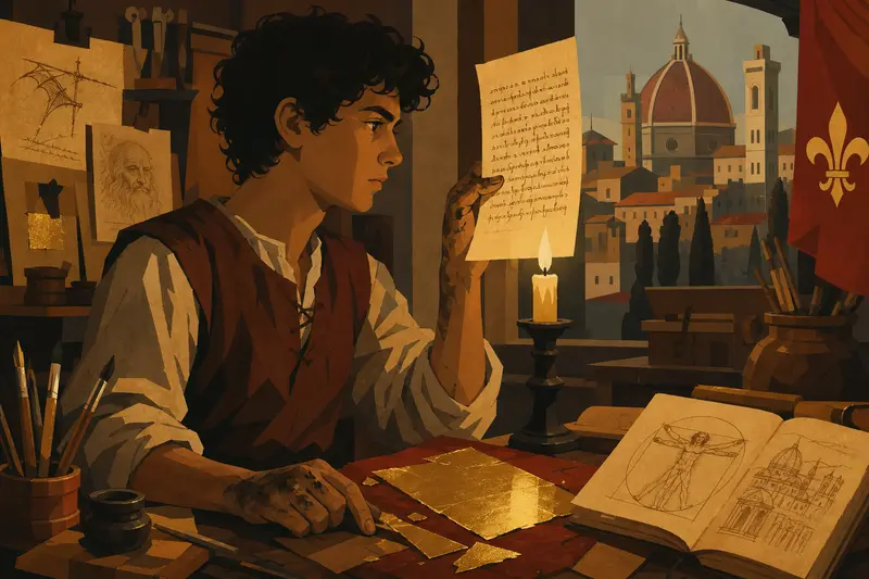 Cover illustration for Written for the Mirror, B2 Spanish story