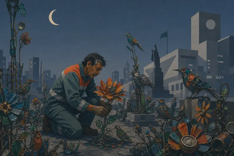 Cover illustration for A Garden Too Large to Hide, B2 Spanish story