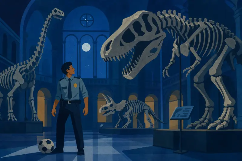 Cover illustration for The Midnight Match, A1 Spanish story