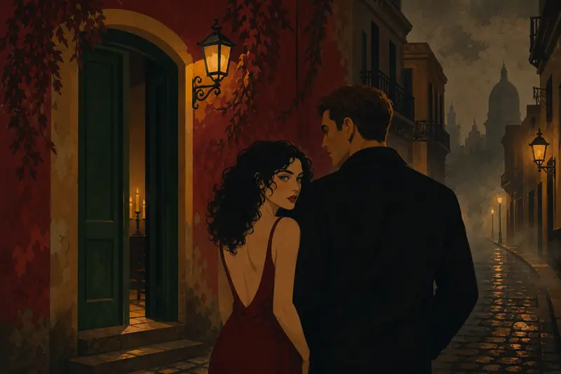 Cover illustration for First Heartbreak, Served Warm, B1 Spanish story