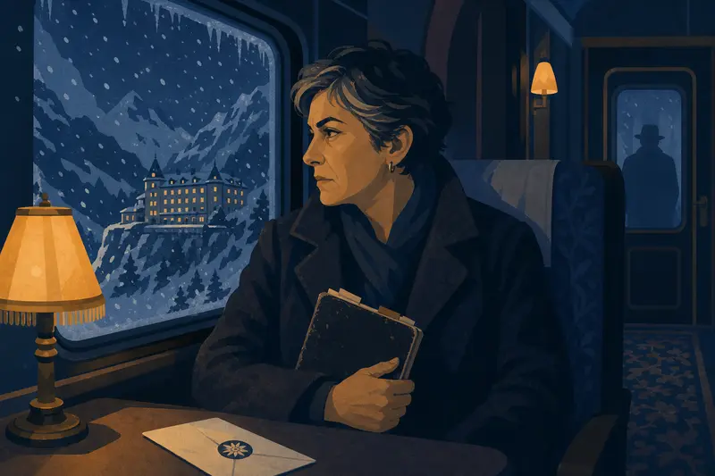Cover illustration for Letters from a Dead Woman, B2 Spanish story