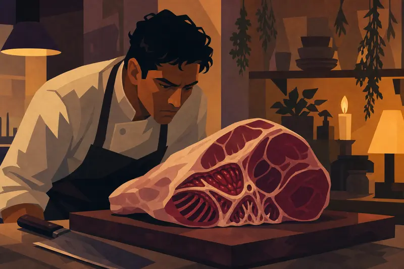 Cover illustration for Cuts of the Unknown, B2 Spanish story