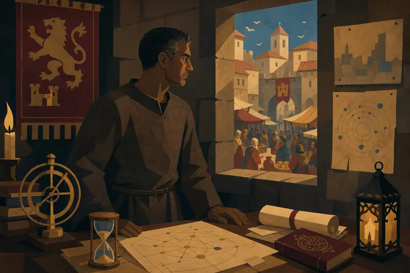 Cover illustration for The King Who Never Was, C1 Spanish story
