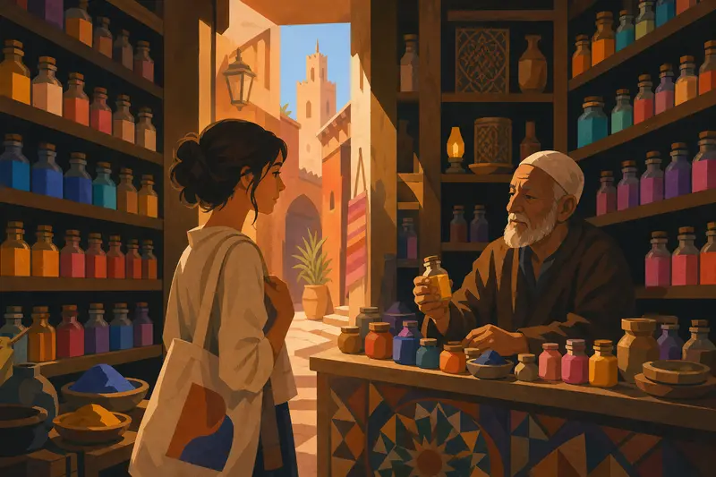 Cover illustration for Colors with Memory, B1 Spanish story