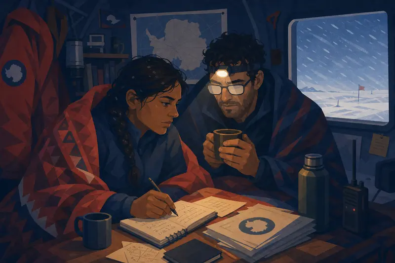 Cover illustration for The Arithmetic of Warmth, B2 Spanish story