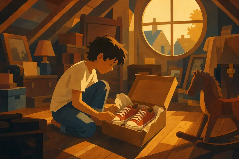 Cover illustration for The Boy Who Found a Drum in His Feet, A1 Spanish story