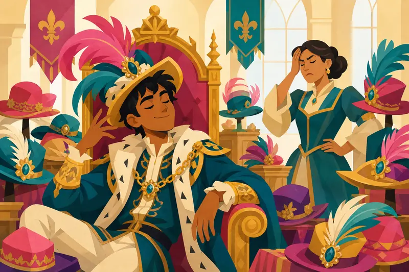 Cover illustration for The Fountain of Youth and the Hat Collection, B2 Spanish story