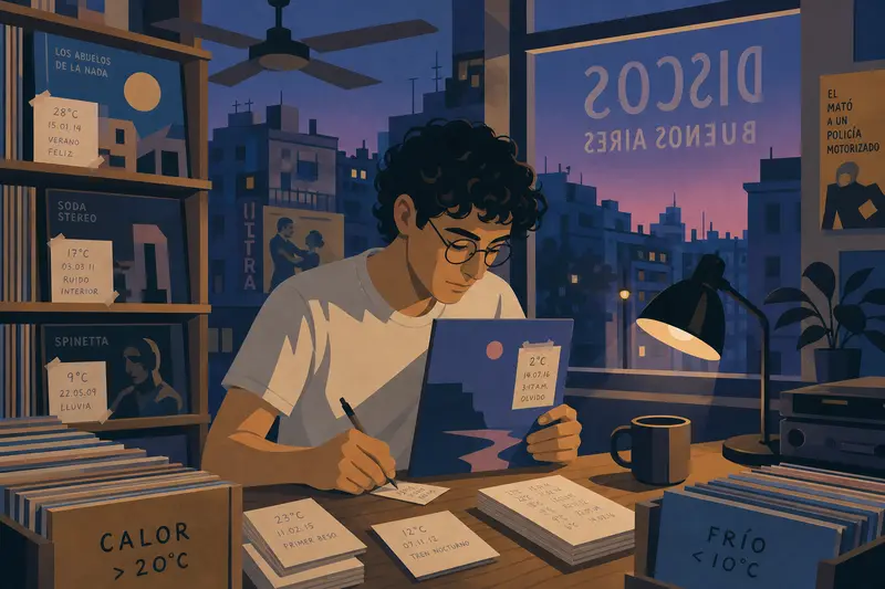 Cover illustration for The Archive of Degrees, B1 Spanish story