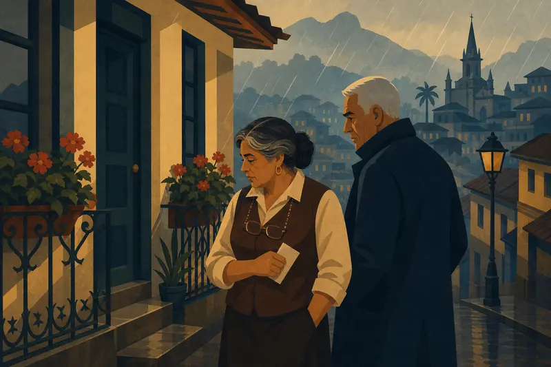 Cover illustration for Words That Travel, C1 Spanish story