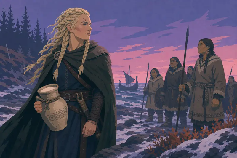 Cover illustration for Milk and Blood, B2 Spanish story