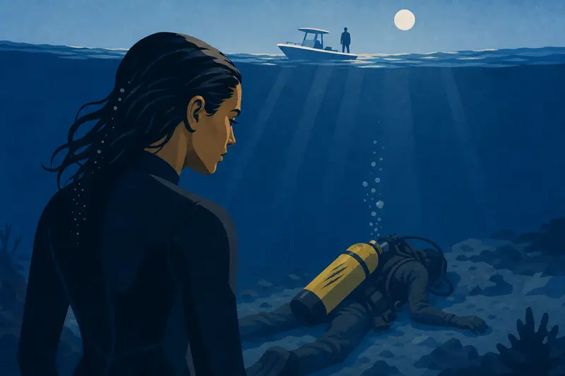 Cover illustration for The Yellow Tank, C1 Spanish story