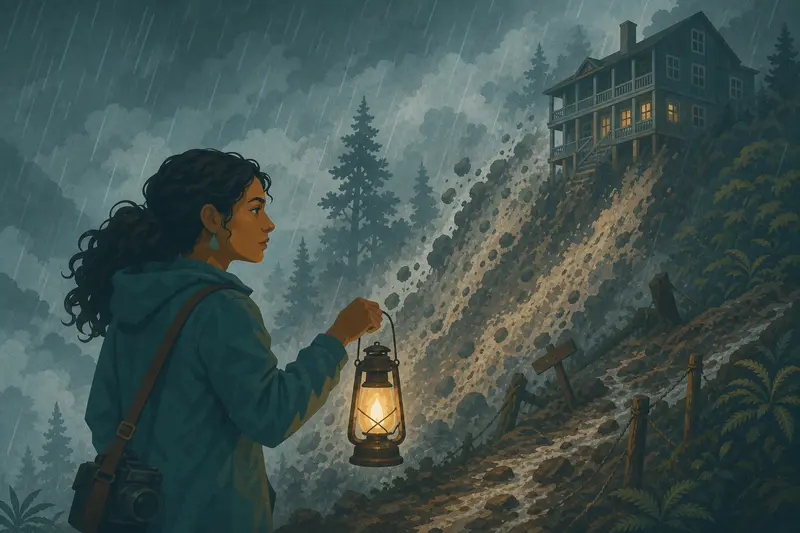 Cover illustration for The Path the Water Never Touches, B1 Spanish story