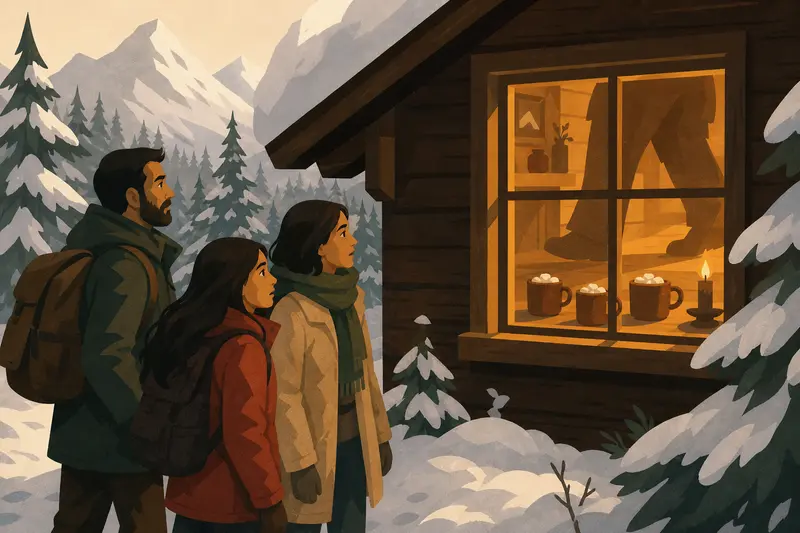 Cover illustration for The Bear Who Makes Hot Chocolate, A2 Spanish story