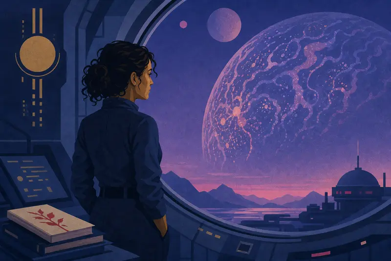 Cover illustration for The First Lie, C1 Spanish story