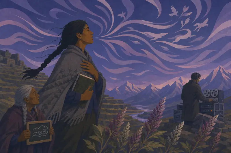 Cover illustration for A Hundred Words, B2 Spanish story