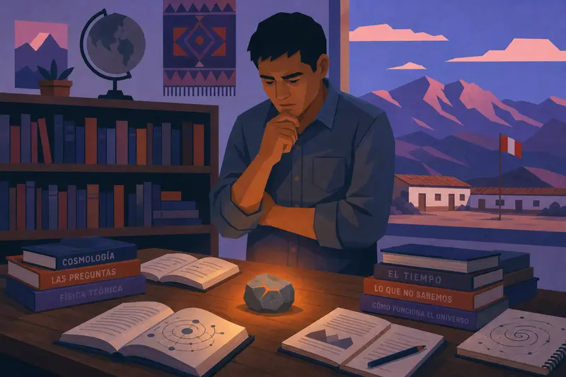 Cover illustration for The Rock That Knows What You Don't, A2 Spanish story