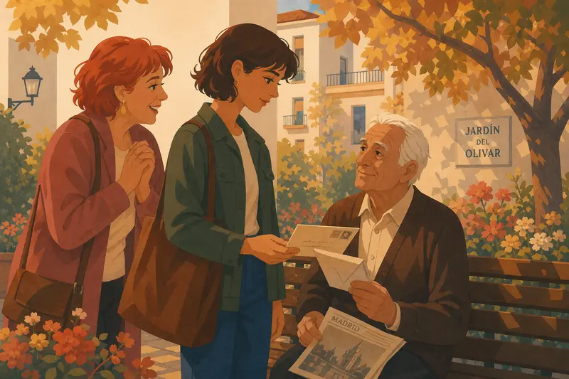 Cover illustration for Signed With Two Names, A2 Spanish story