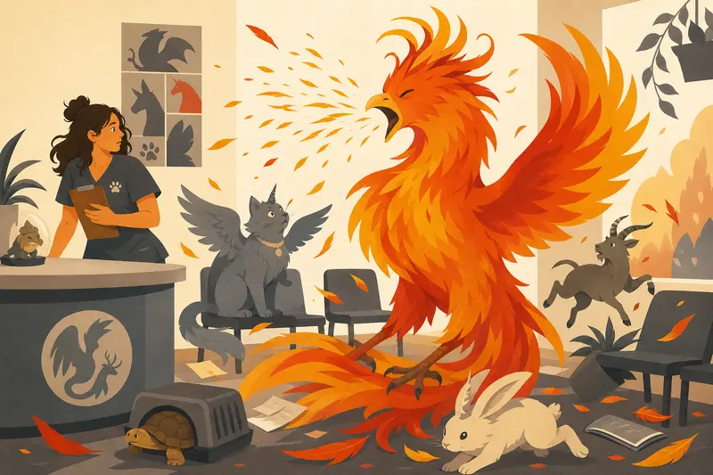 Cover illustration for The Waiting Room, B1 Spanish story