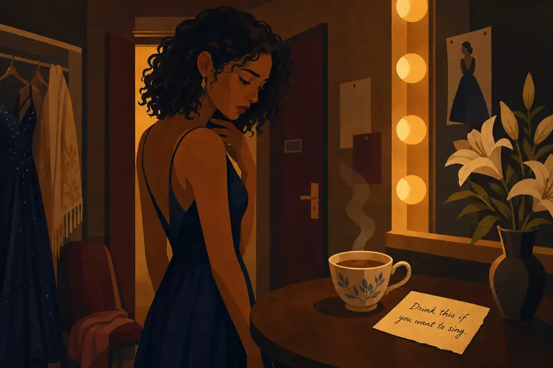 Cover illustration for Drink If You Want to Sing, A2 Spanish story