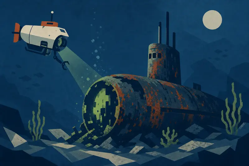 Cover illustration for The Knock Below, B1 Spanish story