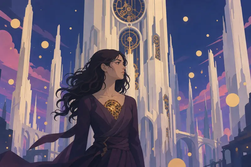 Cover illustration for The Mainspring Unwinds, C1 Spanish story