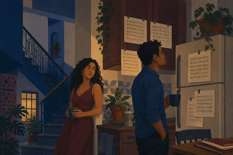 Cover illustration for Twelve Signatures, B1 Spanish story