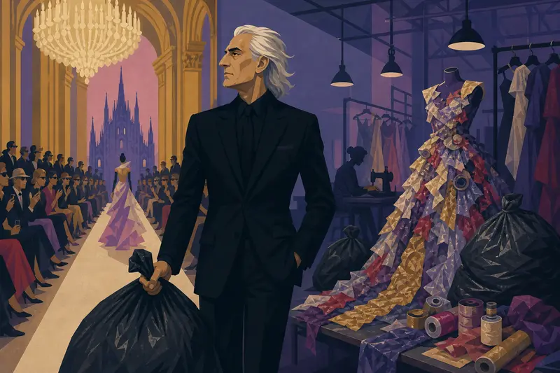 Cover illustration for Haute Trash, C2 Spanish story