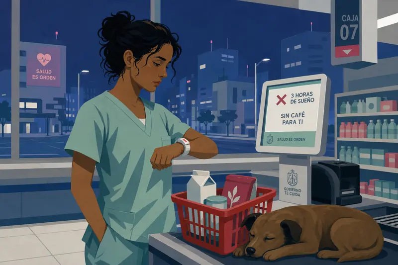 Cover illustration for The Dog Slept Better, A2 Spanish story
