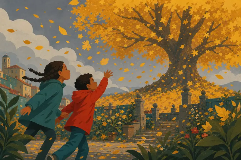 Cover illustration for Tomorrow the Wind Comes, A0 Spanish story