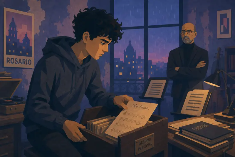 Cover illustration for Where the Music Breathes, B1 Spanish story