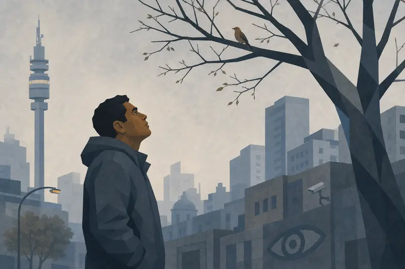 Cover illustration for The Sound Before the Signal, A2 Spanish story