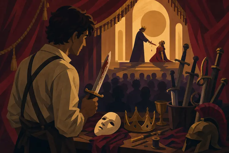 Cover illustration for The Weight of Applause, C2 Spanish story