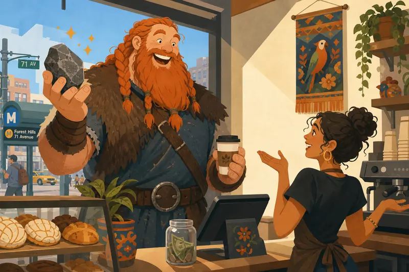 Cover illustration for The Drink of the Gods, A2 Spanish story