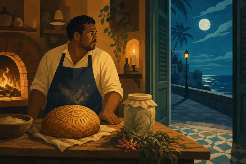 Cover illustration for The Bread That Knew Everything, C1 Spanish story