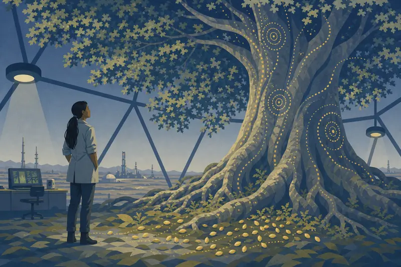 Cover illustration for The Forest That Listens, B1 Spanish story